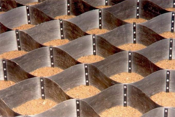 Moderne Gravel-Gitter für Hdpe-Plastik-Auffahrt-Geocell im Straßenbau 1