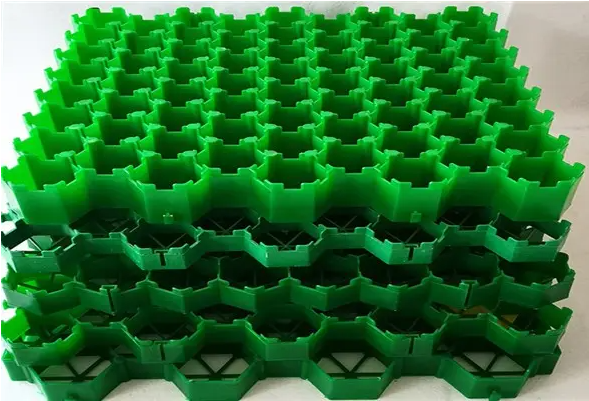 Fahrzeug- und Fußgängerverkehr stabilisiert durch Plastikgras-Kernlandschaft 5