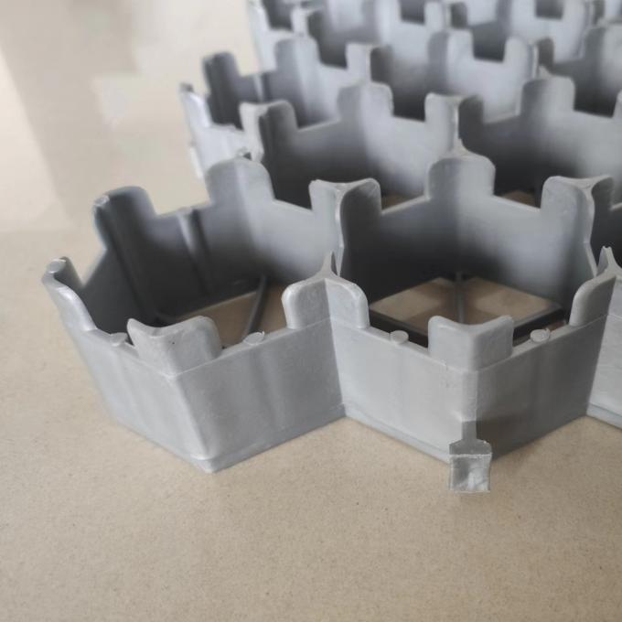 395/455/496/532mm Breite Hohe Druckfestigkeit Verzahnung von Kies 6