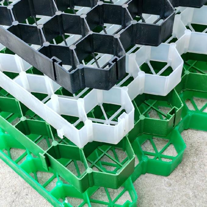 Stylische HDPE-Material Pflanzen von Rasen Paver Gitter für schwere Auffahrt und Rasen 0