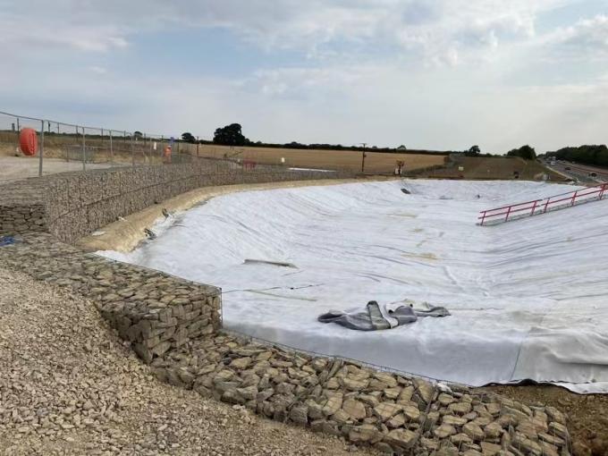 Geosynthetische Tonfolie mit hoher Zugfestigkeit mit wasserdichtem Bentonit-Membranmat 20